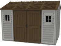 Duramax Plastový zahradní domek Apex, béžová, 326,2 x 249,3 x 234,4 cm