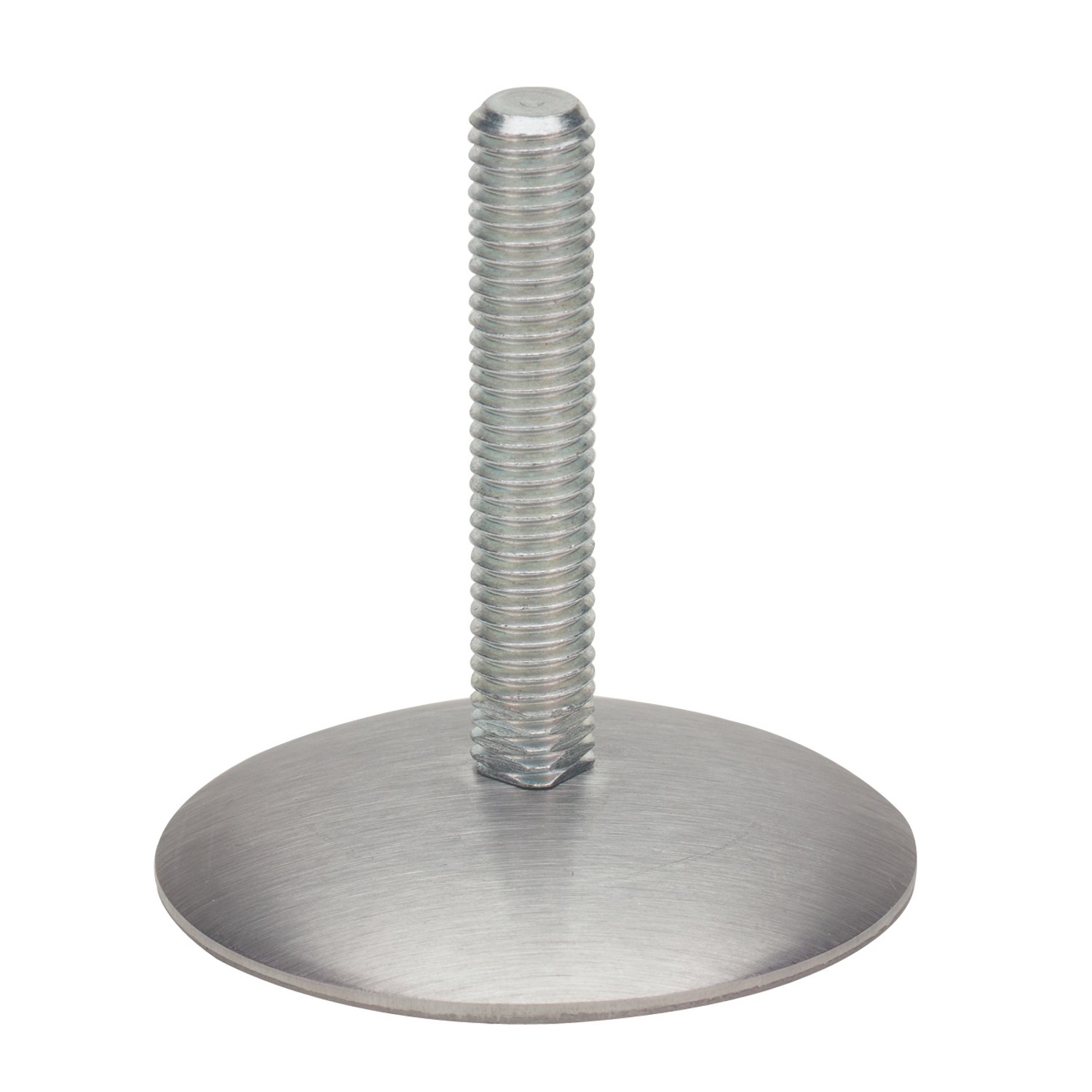 Hettich Stavěč výšky černá ocel 75 mm M10