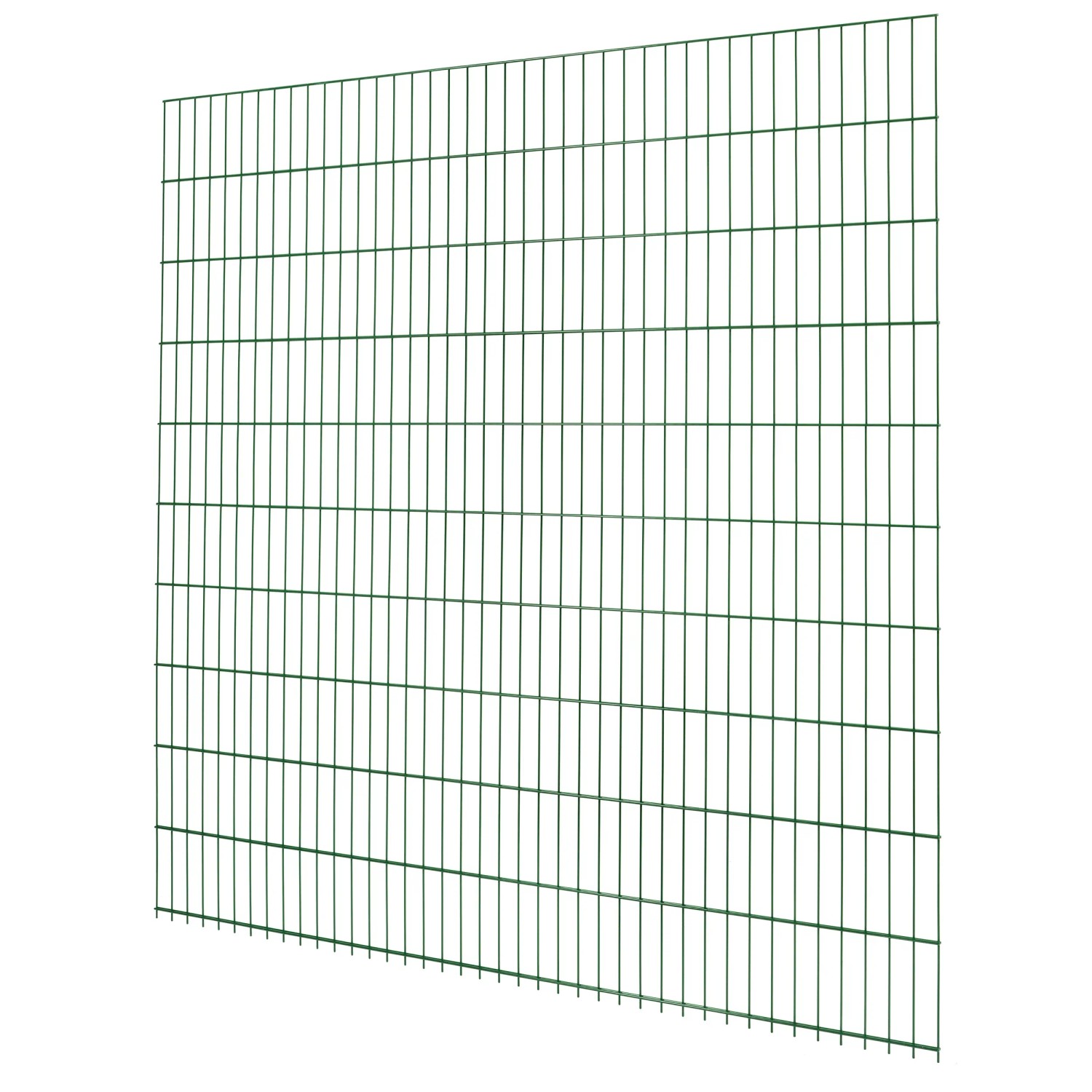 Floraworld Drátěný plotový panel, dvojitý 6/5/6, zelená, 203 x 201 cm