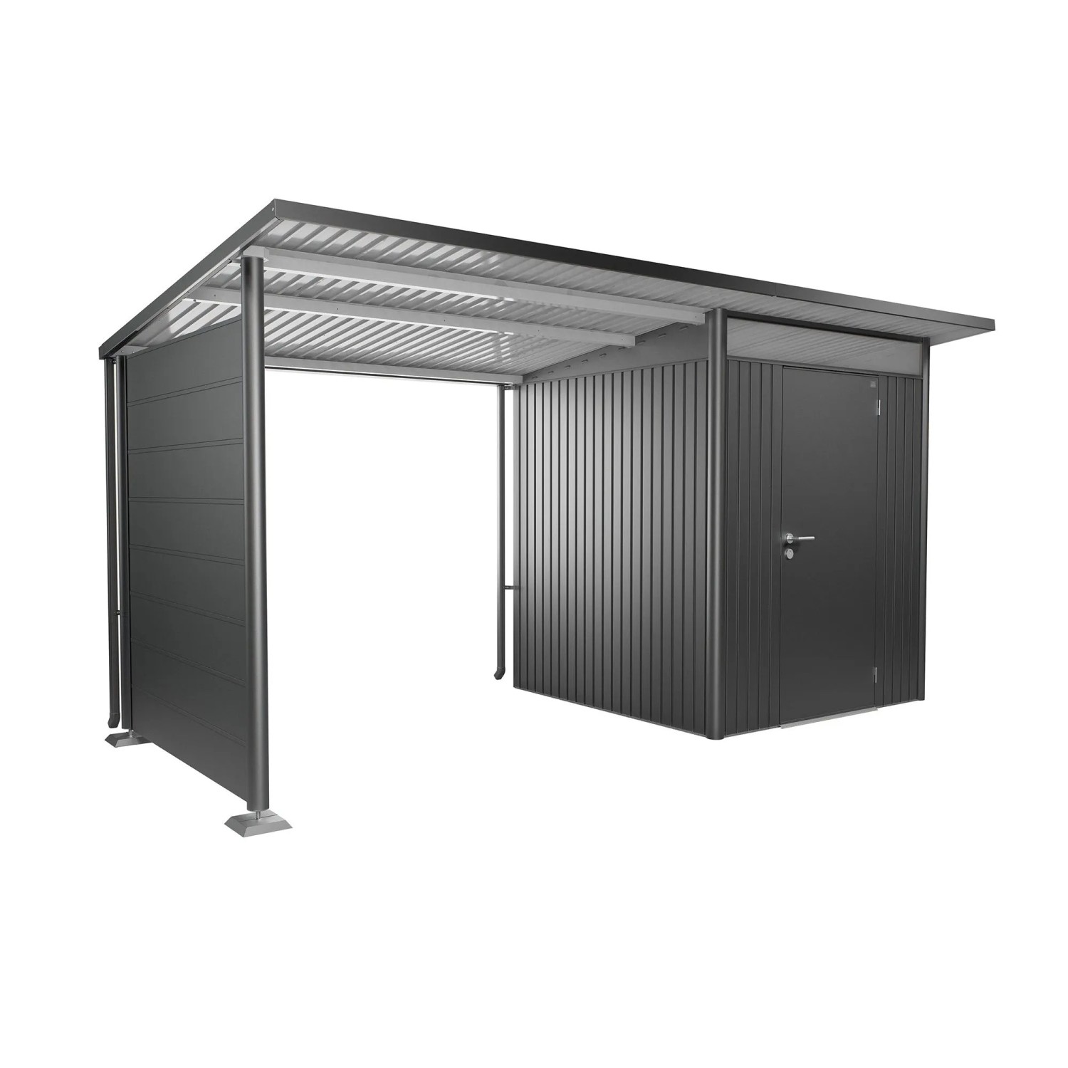 Biohort Boční stříška k domku AvantGarde/ECO A1, A5 tmavě šedá