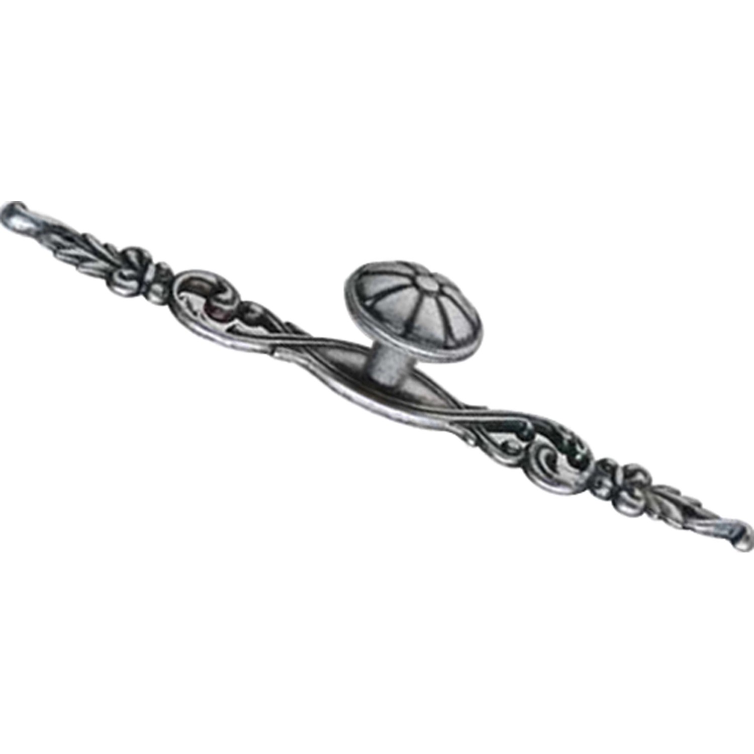 Knoflík 1474 starostříbrný 23,5 mm x 142 mm x 25,5 mm