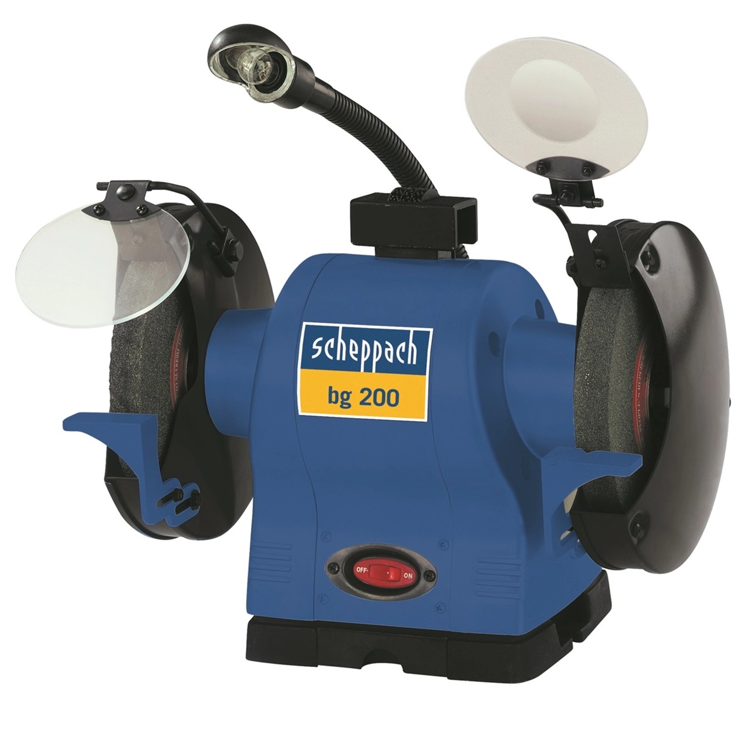 Scheppach Dvoukotoučová bruska BG 200
