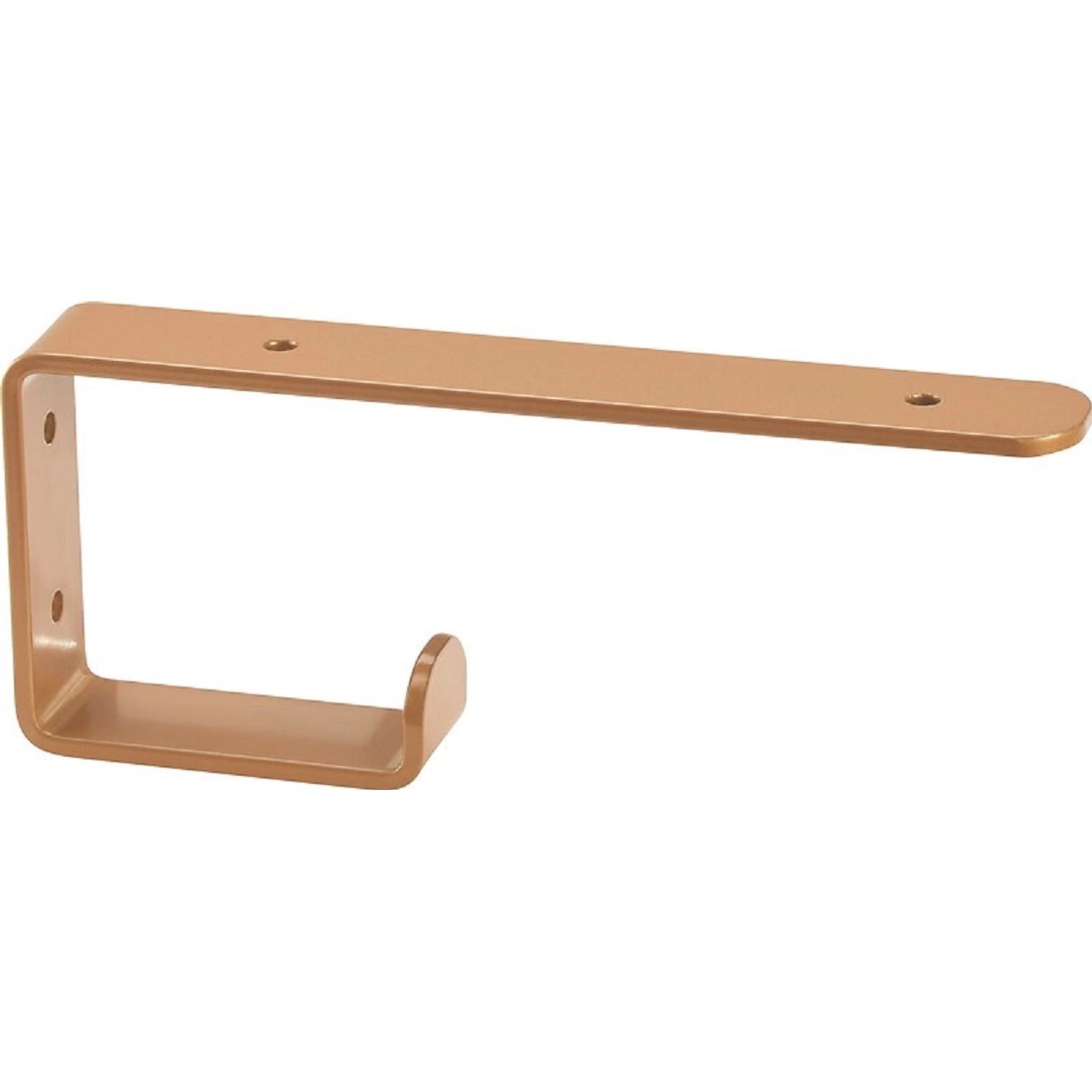 Konzole šatní zlatá matná 200 mm x 80 mm