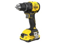 STANLEY Bezuhlíková aku vrtačka SFMCD714D1T-QW (1x2.0 Ah + nabíječka + kufr)