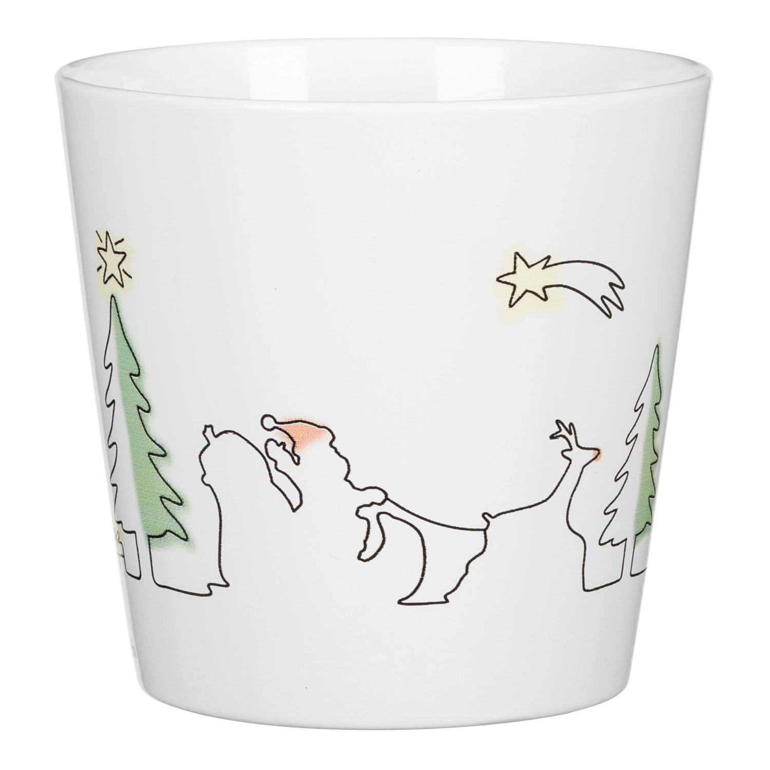 Scheurich Obal na květináč 778 Santas Ride, pr. 14 x 13,2 cm