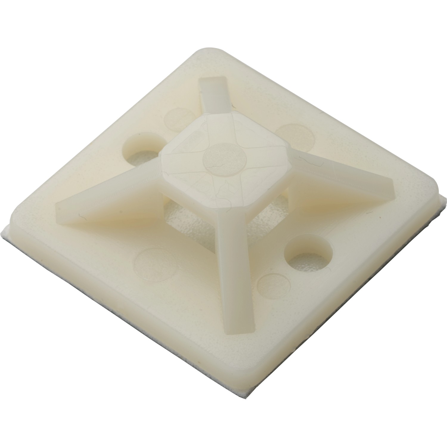 OBI Nalepovací patka bílá, 19 mm x 19 mm, 50 ks