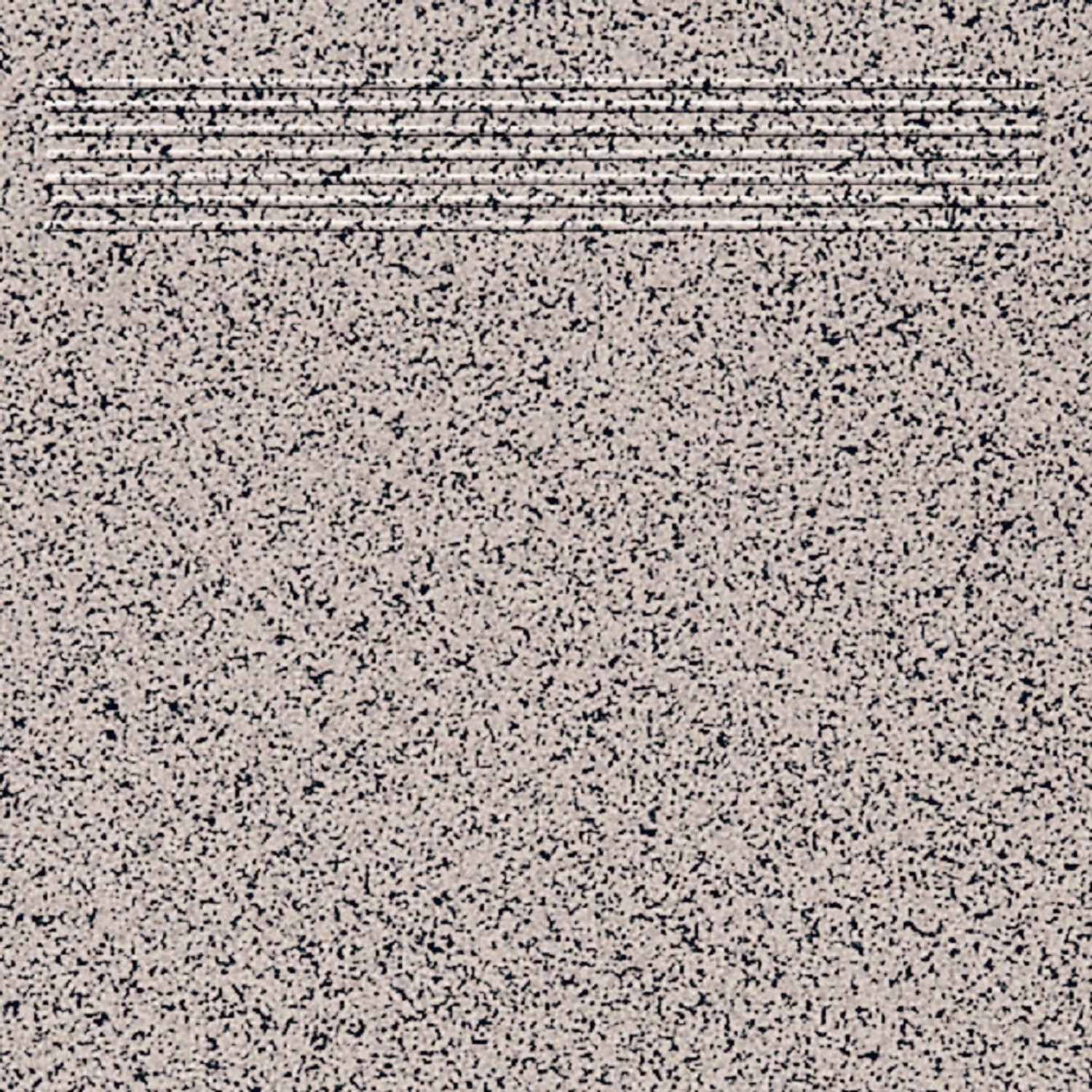 Cersanit Dlažba schodovka Mount Everest, šedá/černá, 30 x 30 cm