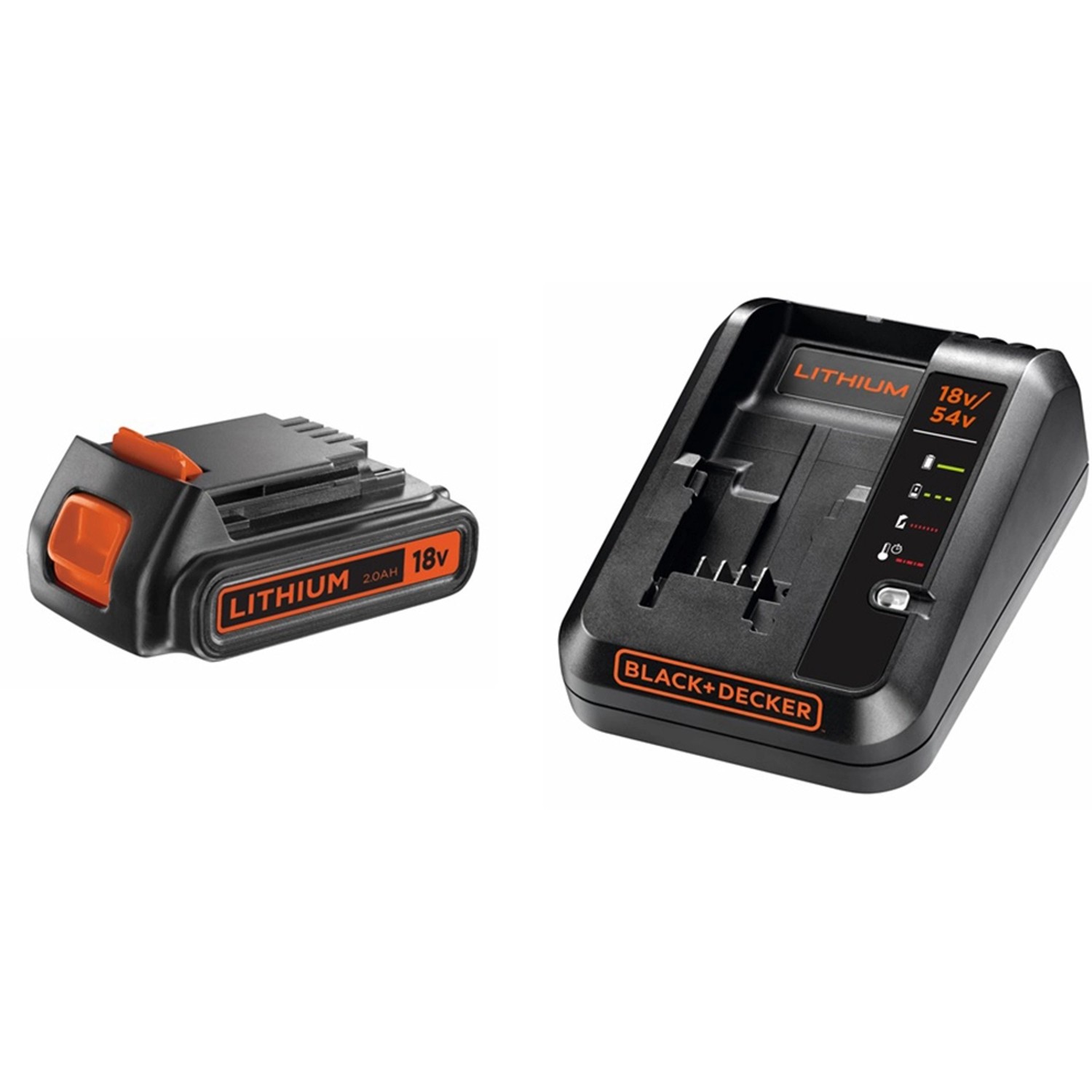 Black+Decker Starter Kit Nabíječka BDC2A20-QW