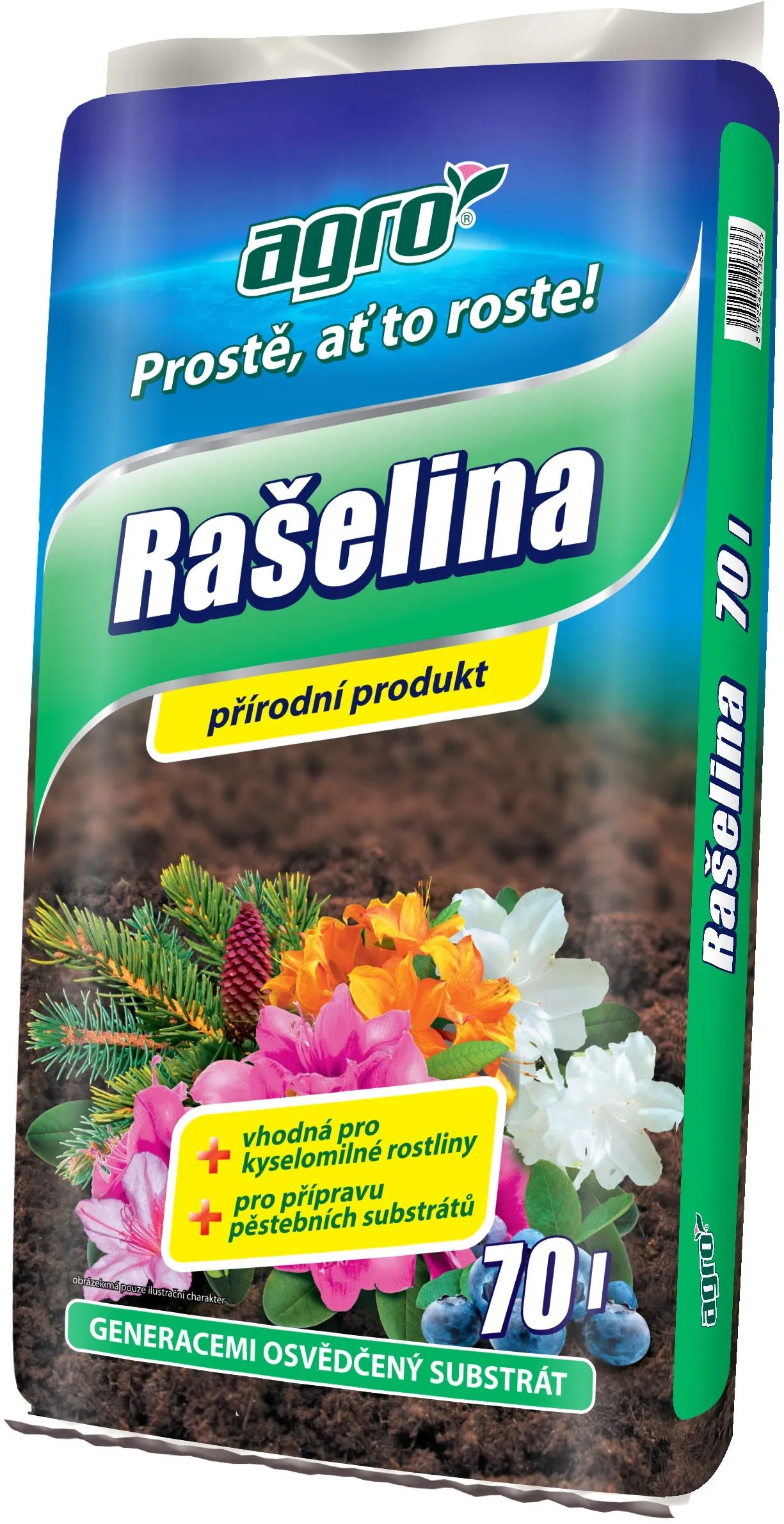 Uhlie Raselina AGRO Rašelina 70 l
