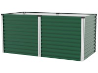 Vitavia Vyvýšený záhon Linus 858 zelená/eloxovaná, 85,8 x 96,2 x 187,7 cm