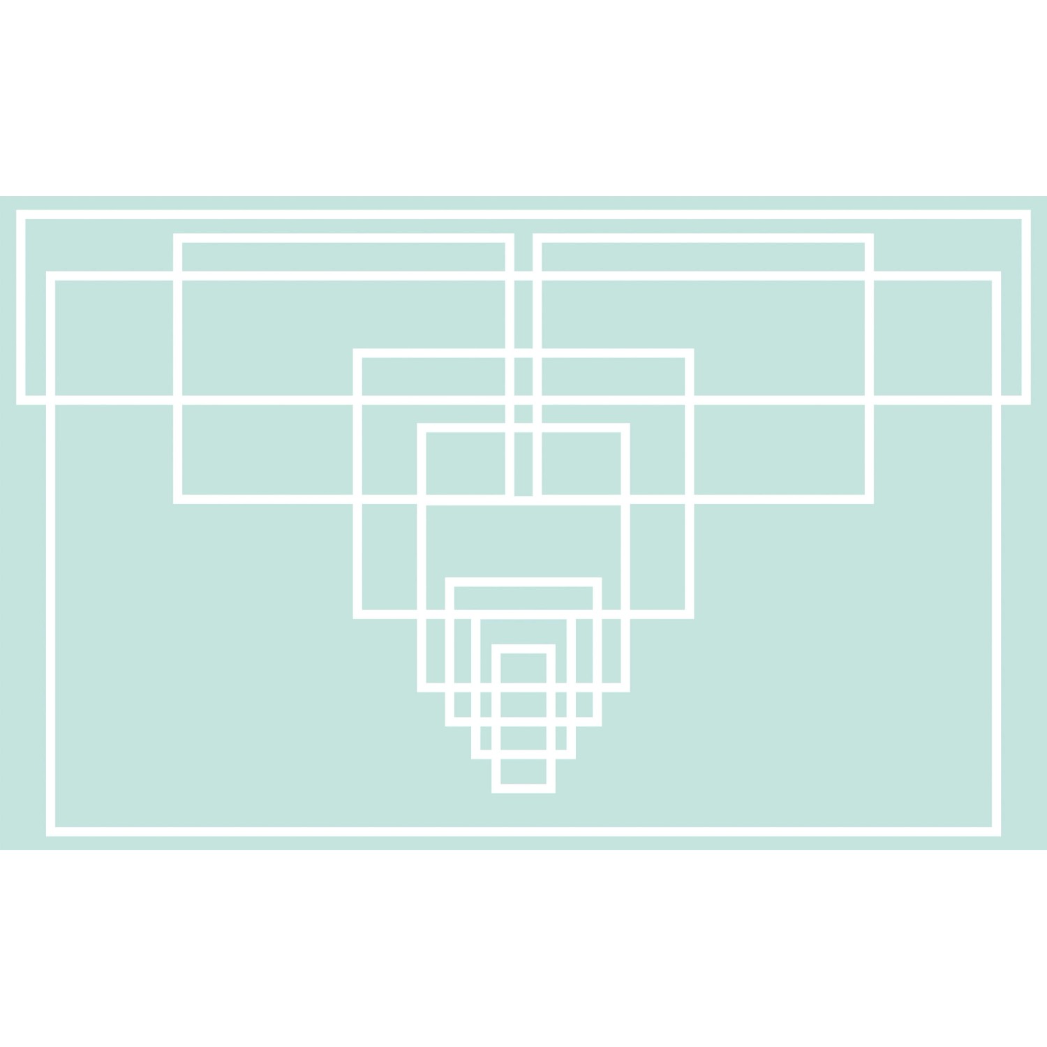 Komar Vliesová fototapeta Mills Board Center Ice White, 400 x 250 cm