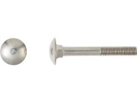 Vratový šroub M5 x 40 mm částečný závit ocel A2, 50 ks