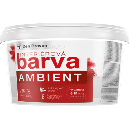 Den Braven Interiérová barva AMBIENT bílá 7,5 kg