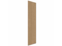 Denpanels Akustický panel WOOD Dub přírodní MDF černá plsť 240 x 60 x 2 cm Denpanels Akustický panel WOOD Dub přírodní MDF černá plsť 240 x 60 x 2 cm