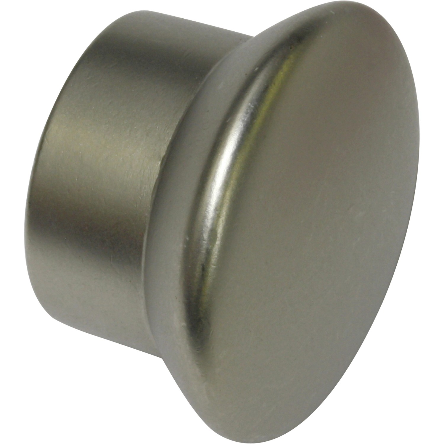 Gardinia Koncovka Europa stříbrná satinovaná