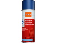 OBI Lak ve spreji hedvábně matný RAL 5010 enziánová modrá 400 ml