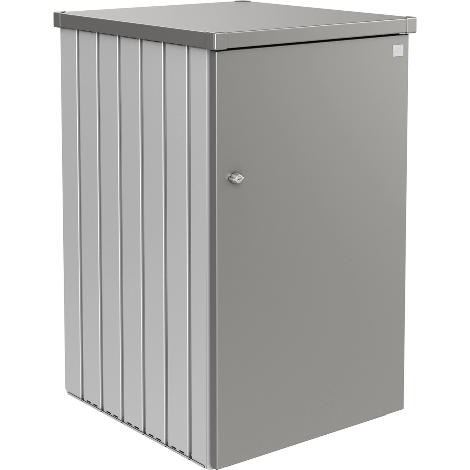 Biohort Box na popelnice Alex 1.2 stříbrný/křemenově šedý 80 x 88 x 129 cm