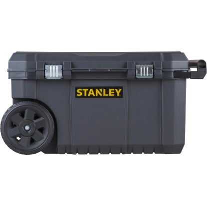 Stanley Essential Mobile Box na nářadí, 50L pojízdný box s teleskopickou rukojetí.