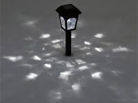 LED solární svítidlo s bodcem Vintage měď