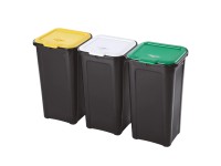 Tontarelli Koš na tříděný odpad 3 x 45 l Tontarelli Koš na tříděný odpad 3 x 45 l