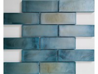 Euro Stone Keramická mozaika Cadiz Brick zelená 30 x 30 cm