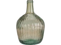 Koopman Dekorativní skleněná váza champagne pr. 19 x 31 cm