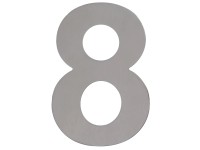 COBRA Číslice 8 - 15 cm, nerez