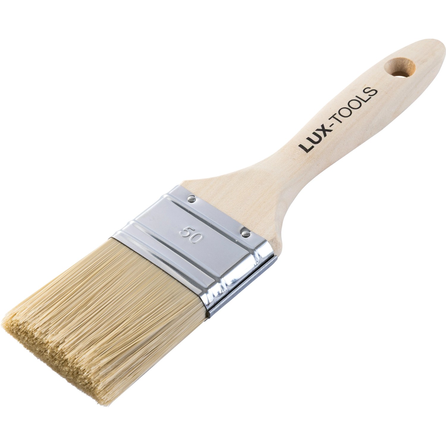 LUX-TOOLS Plochý štětec pro barvy a laky na bázi rozpouštědel 50 mm
