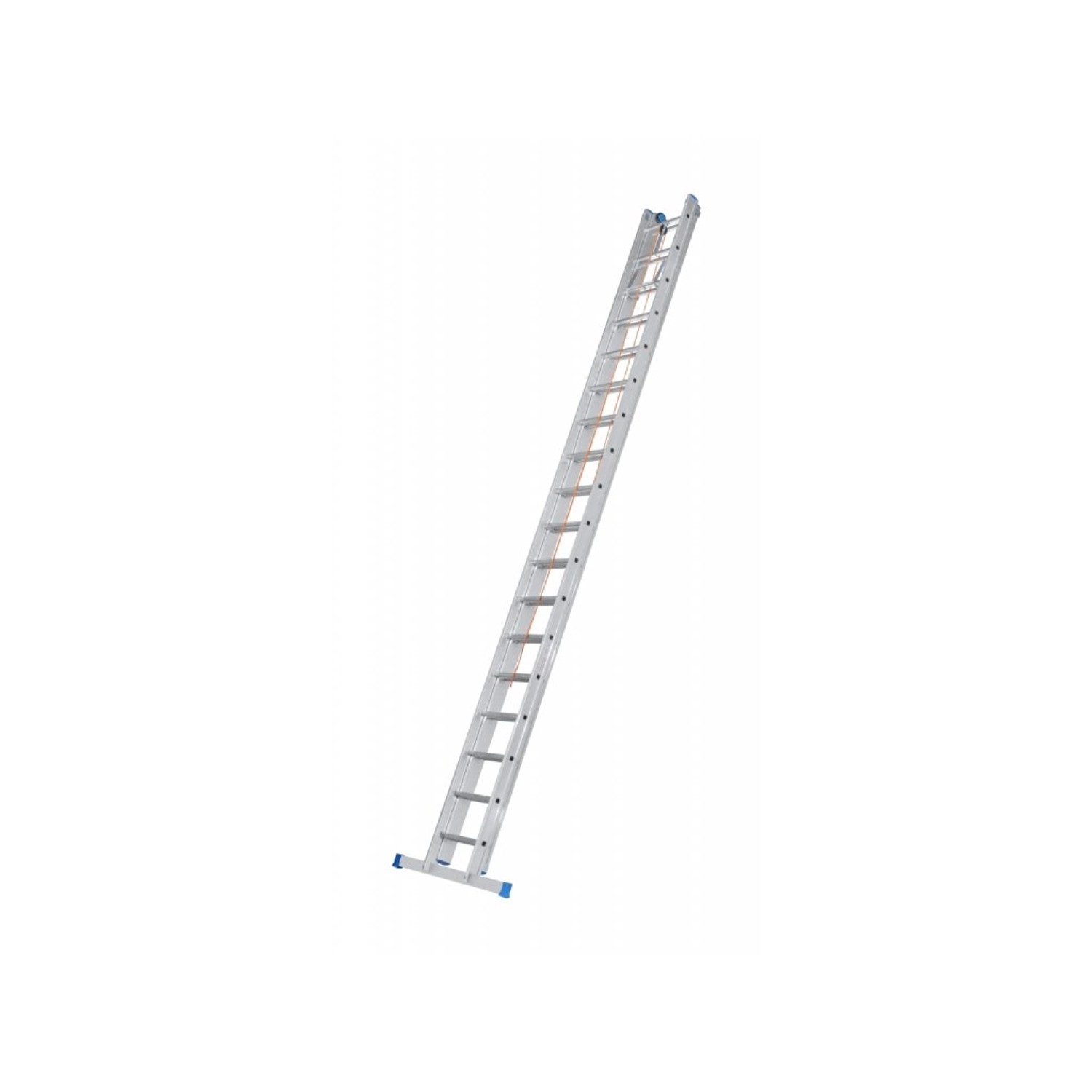 Venbos Dvoudílný výsuvný žebřík s lanem PROFI 4918, 2 x 18 příček