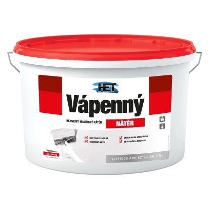 Het Vápenný nátěr bílý 6 kg