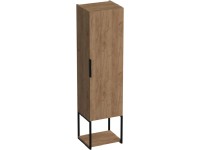 A-Interiéry Doplňková koupelnová skříňka vysoká Kubo Go V 130 P/L zlatý dub A-Interiéry Doplňková koupelnová skříňka vysoká Kubo Go V 130 P/L zlatý dub