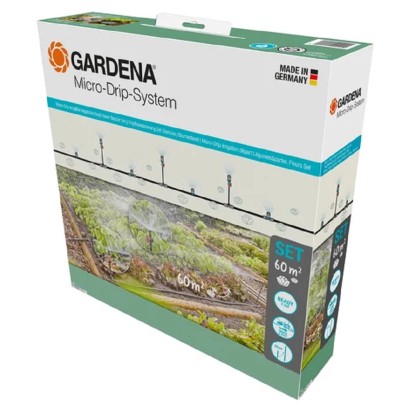 GARDENA Micro-Drip-System Startovní set pro záhony/okraje (60 m2)