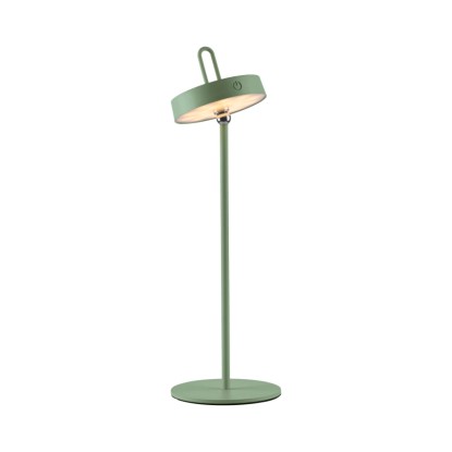 Just Light. Nabíjecí stolní LED lampa Amag IP44 zelená pr. 15 x 47,2 cm