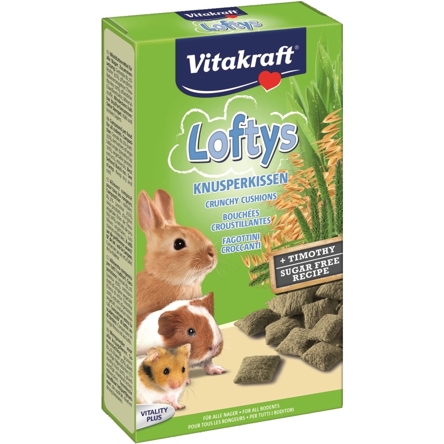 Vitakraft Doplňkové krmivo pro hlodavce Loftys 100 g