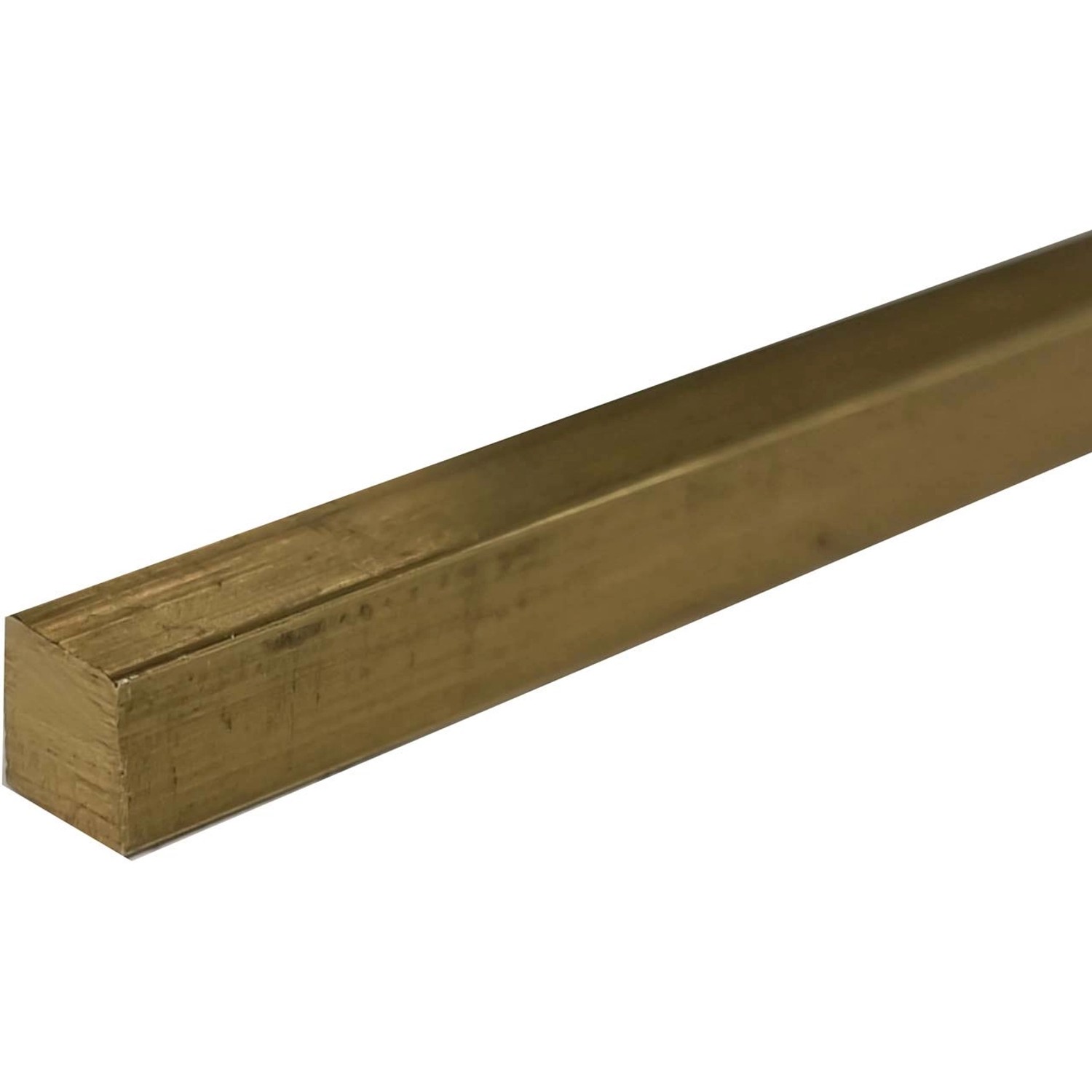 Arcansas Hranatá tyč z leštěné mosazi 6 x 6 x 1000 mm