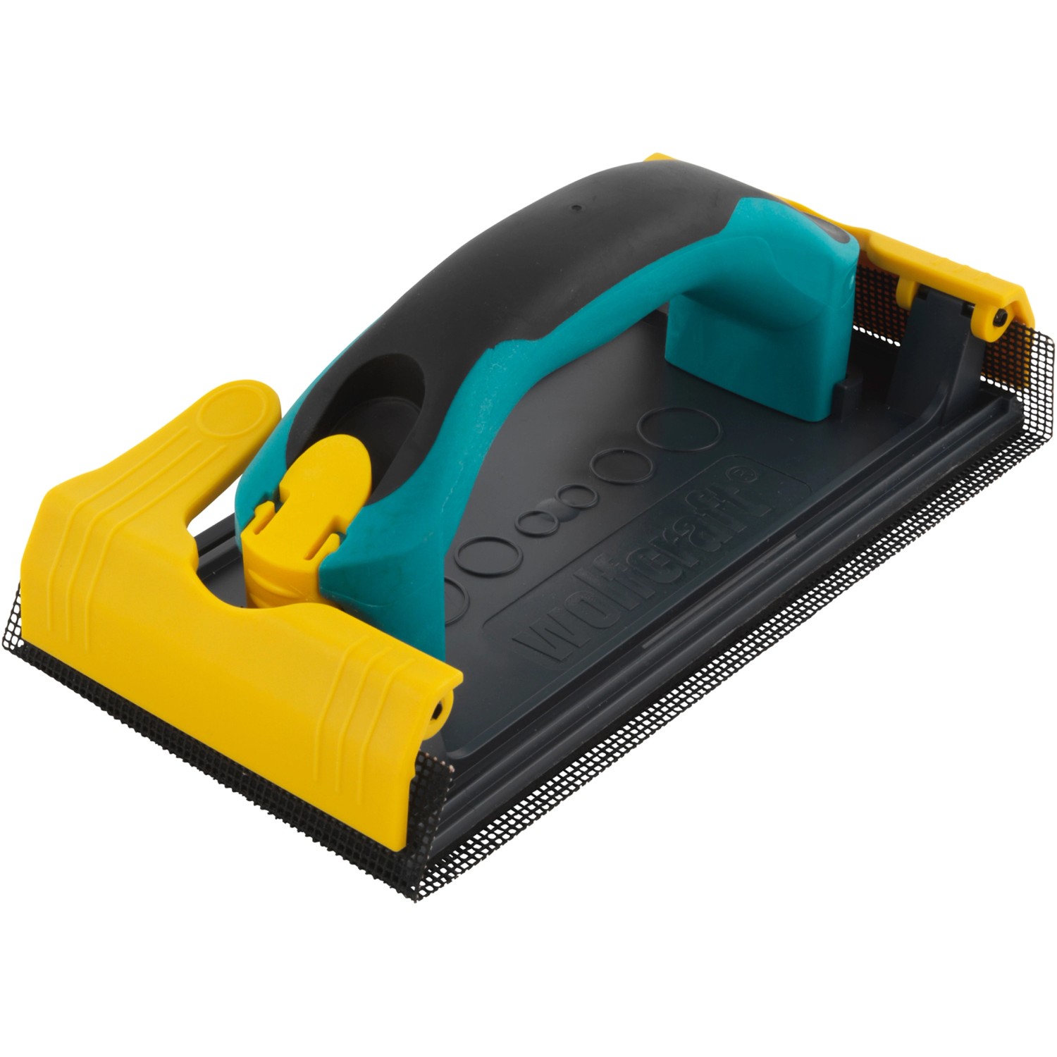 Wolfcraft Ruční brousek na sádrokarton s 2složkovou rukojetí 115 mm x 280 mm