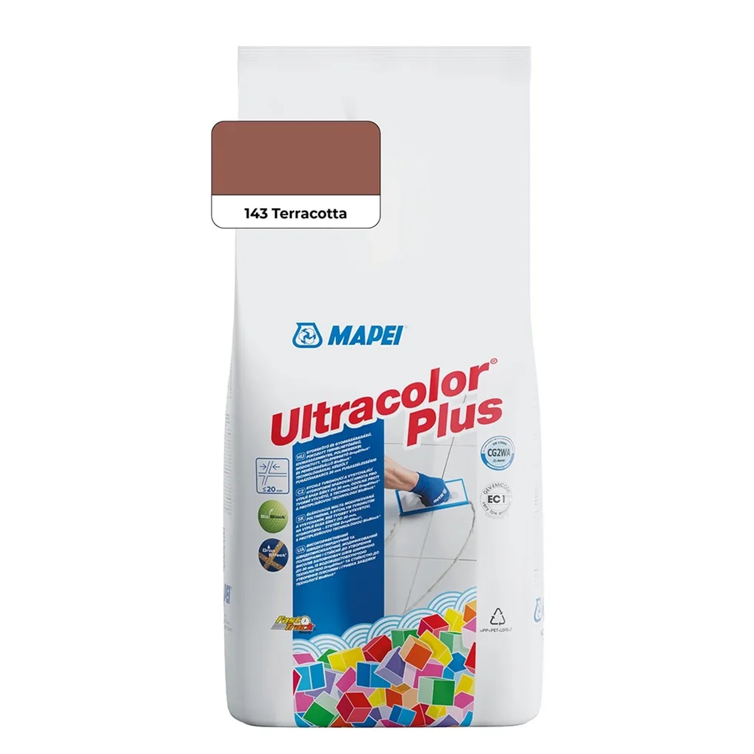 Mapei Spárovací hmota Ultracolor Plus 2 kg, 143 terracotta