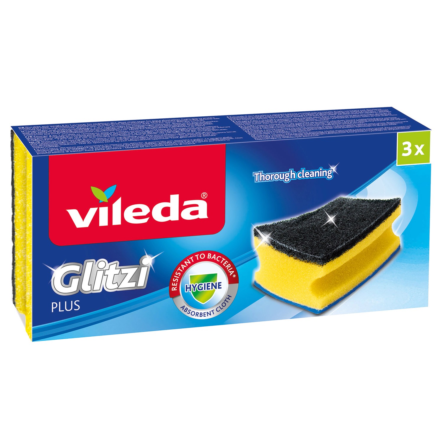 VILEDA Glitzi Plus Houbička 3 ks