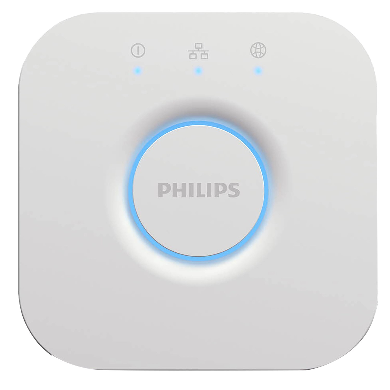 Philips Hue Můstek Bridge pro ovládání produktů Philips Hue, 88 x 88 x 26 mm