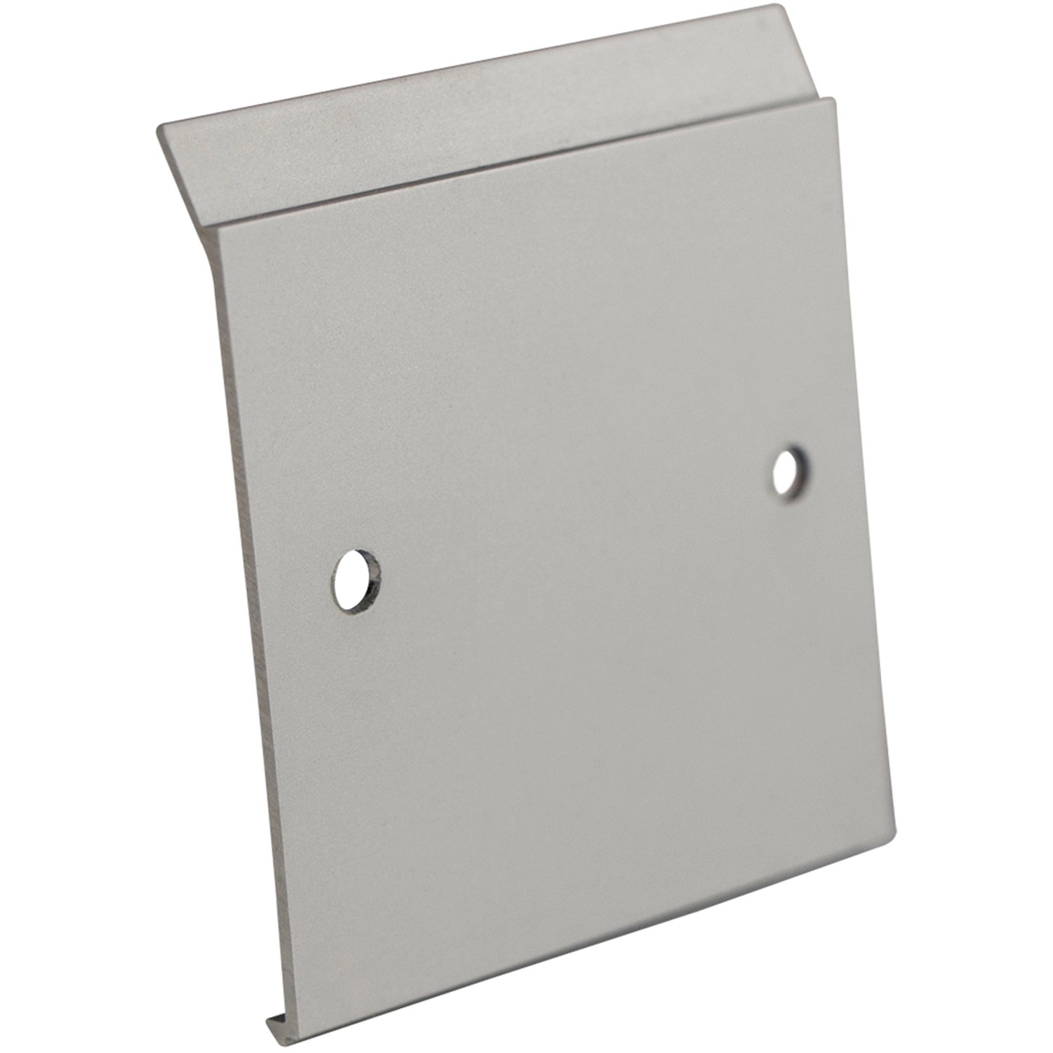 Fuchs Design Hliníkový sokl - klip k upevnění kabelového kanálu stříbrný mat.5cm