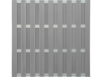 OBI Plotový prvek WPC/ALU světle šedý 180 x 180 cm