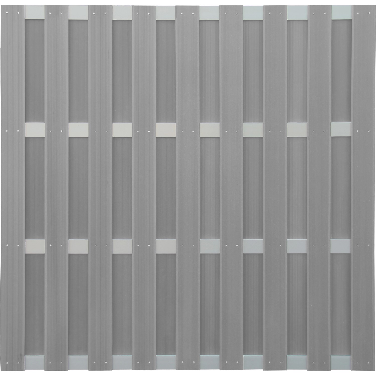 OBI Plotový prvek WPC/ALU světle šedý 180 x 180 cm