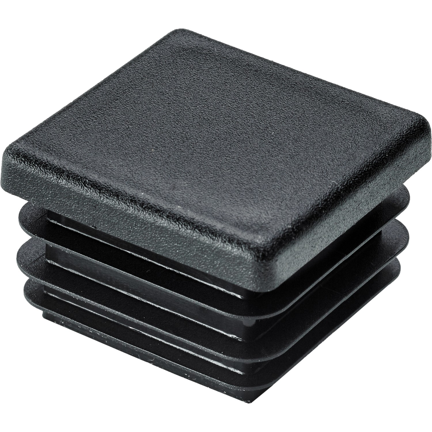 Hettich Kluzák k zasunutí do čtverhranné trubky plast černý 30 x 30 mm, 4 ks