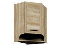 Black&White Style Horní rohová skříňka Christina DN60, 89 x 58,6 x 58,6 cm