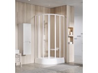 RAVAK Sprchový kout Supernova SKKP6 80x80 185 bílá + grape