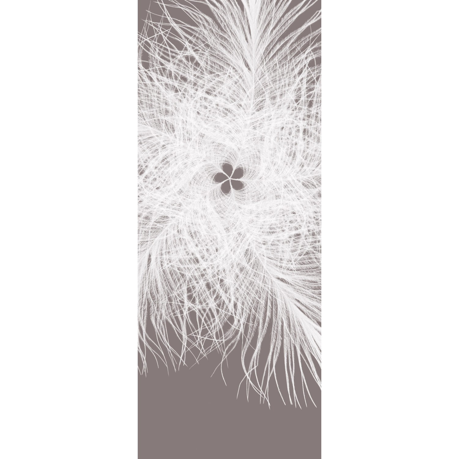 Komar Vliesová fototapeta Federkern 100 x 250 cm