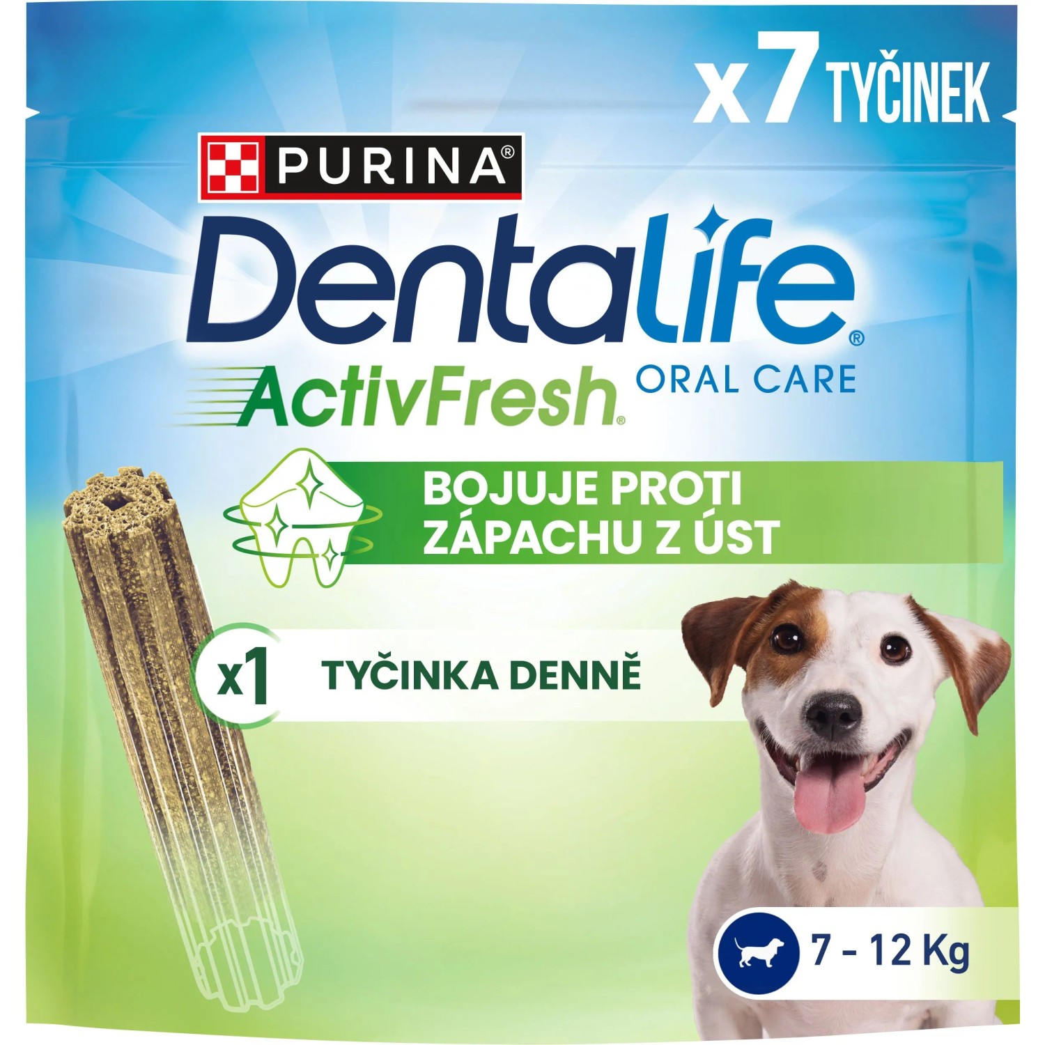PURINA Dentalife Activfresh Small Pamlsky pro psy 7 tyčinek (115 g)