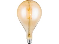 Just Light. Filam. LED žárovka E27, A160, 420lm, 2700K, 4W, jantarové sklo Just Light. Filam. LED žárovka E27, A160, 420lm, 2700K, 4W, jantarové sklo