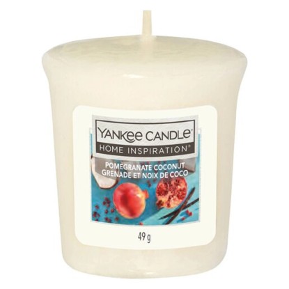 Yankee Candle Home Inspiration Votivní svíčka Pomegranate Coconut 49 g