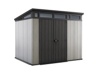 Keter Plastový zahradní domek Artisan 9x7, hnědošedá/antr., 277 x 218 x 226 cm